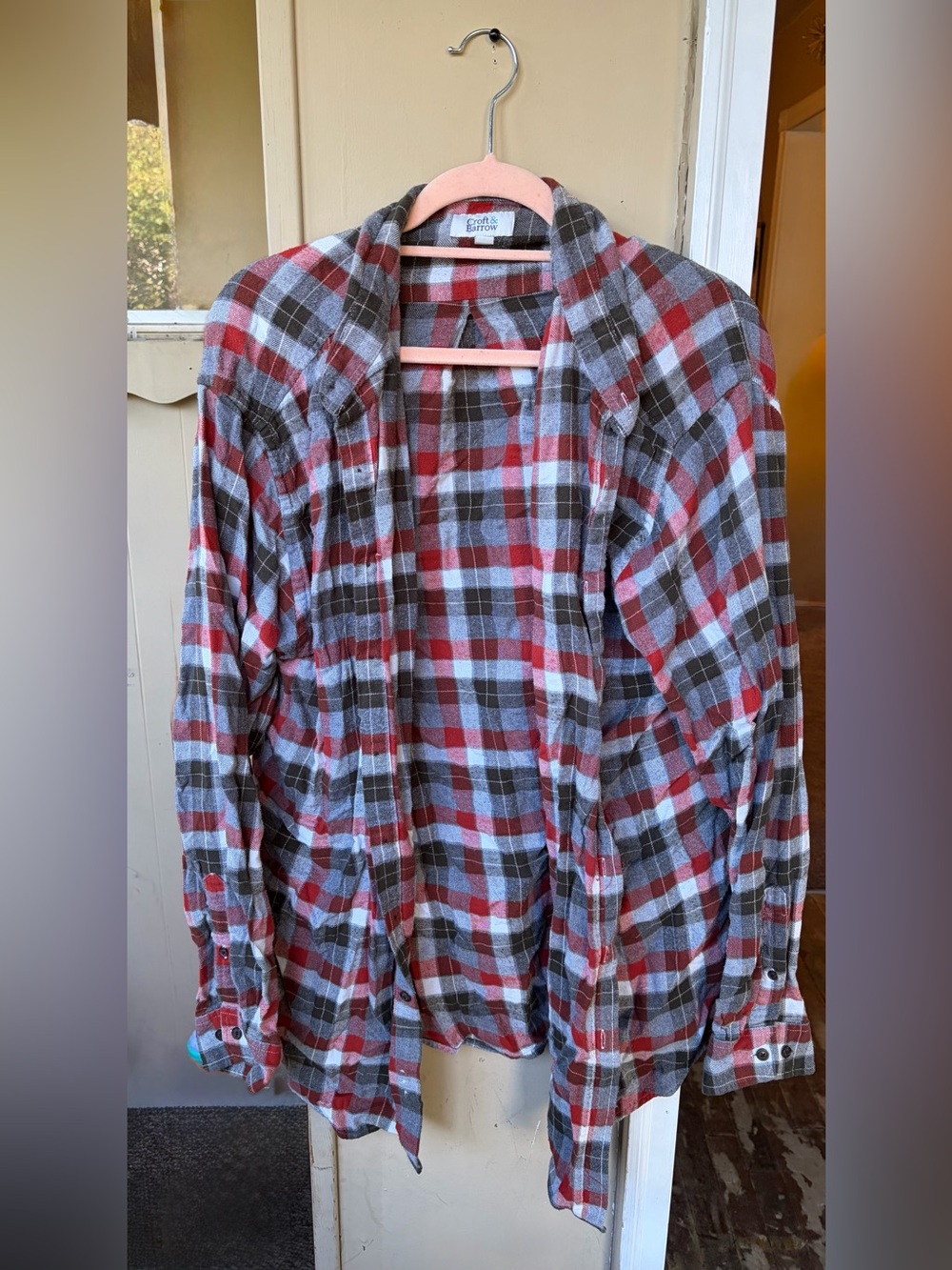 Plaid Flannel Shirt